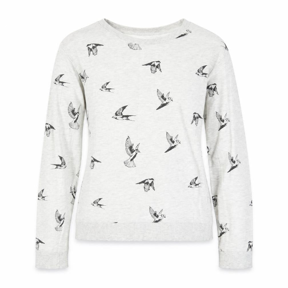 Womens UK Size XS H&M Grey Pullover Sweatshirt