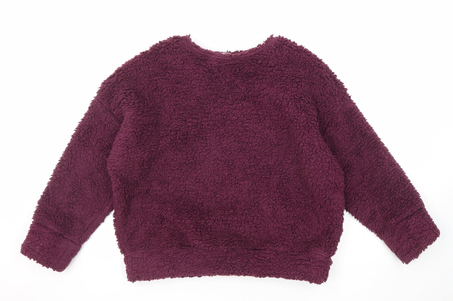 Womens UK Size S Marks and Spencer Purple Pullover Sweatshirt