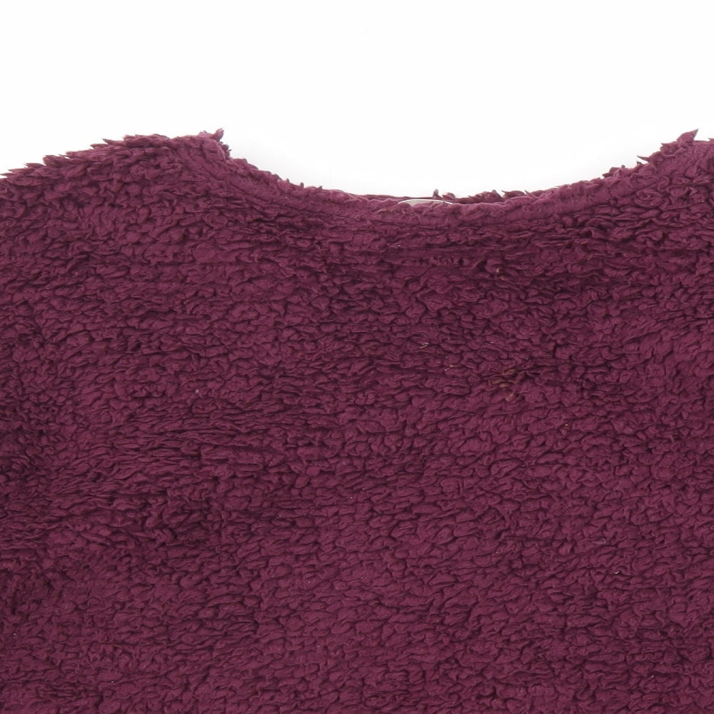 Womens UK Size S Marks and Spencer Purple Pullover Sweatshirt