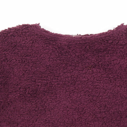 Womens UK Size S Marks and Spencer Purple Pullover Sweatshirt