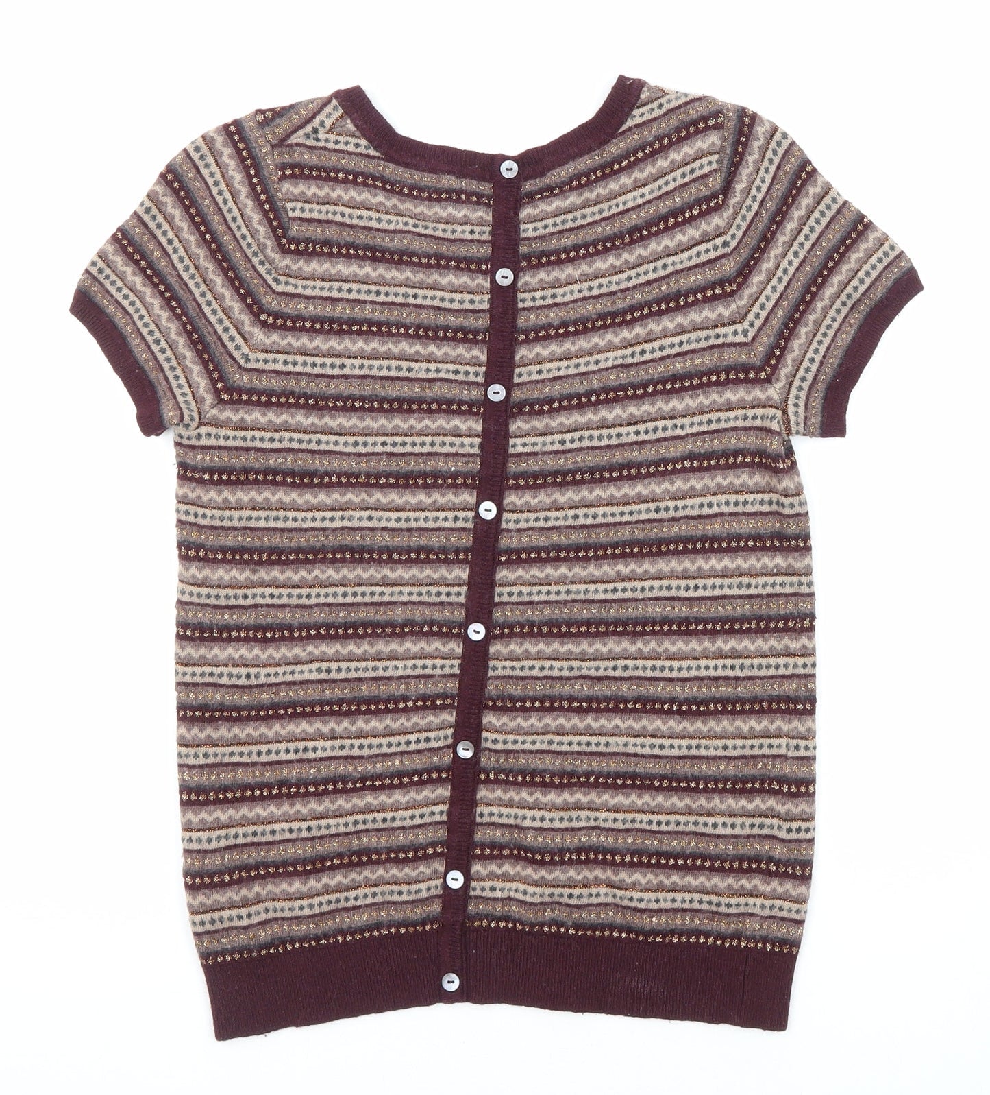 Womens UK Size 8 Marks and Spencer Multicoloured Pullover Jumper