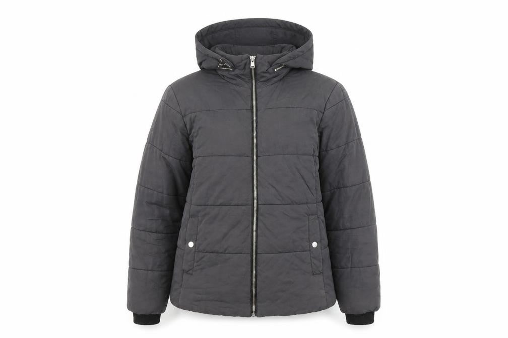 Womens UK Size 14 John Lewis Grey Puffer Jacket