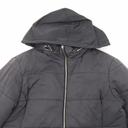 Womens UK Size 14 John Lewis Grey Puffer Jacket