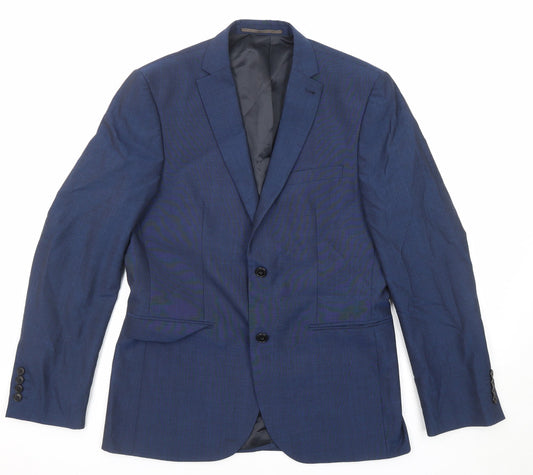 Mens UK Size 40 NEXT Regular Blue Suit Jacket