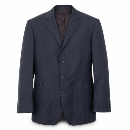 Mens UK Size 46 Marks and Spencer Regular Blue Suit Jacket