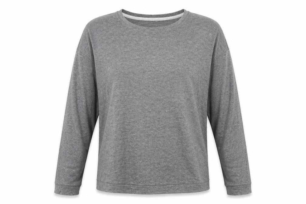 Womens UK Size 8 John Lewis Grey Basic T-Shirt