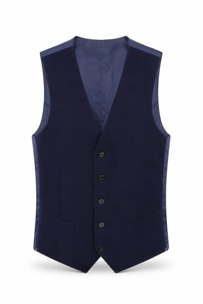 Mens UK Size 38 Marks and Spencer Regular Blue Suit Jacket