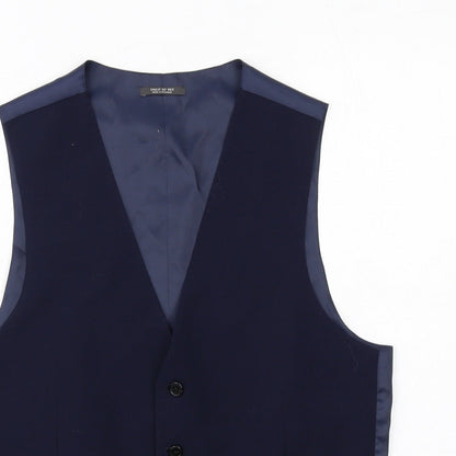 Mens UK Size 38 Marks and Spencer Regular Blue Suit Jacket