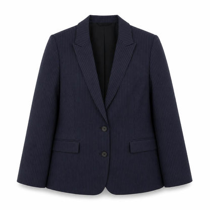 Womens UK Size 18 Marks and Spencer Regular Blue Suit Jacket