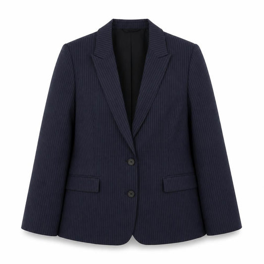 Womens UK Size 18 Marks and Spencer Regular Blue Suit Jacket