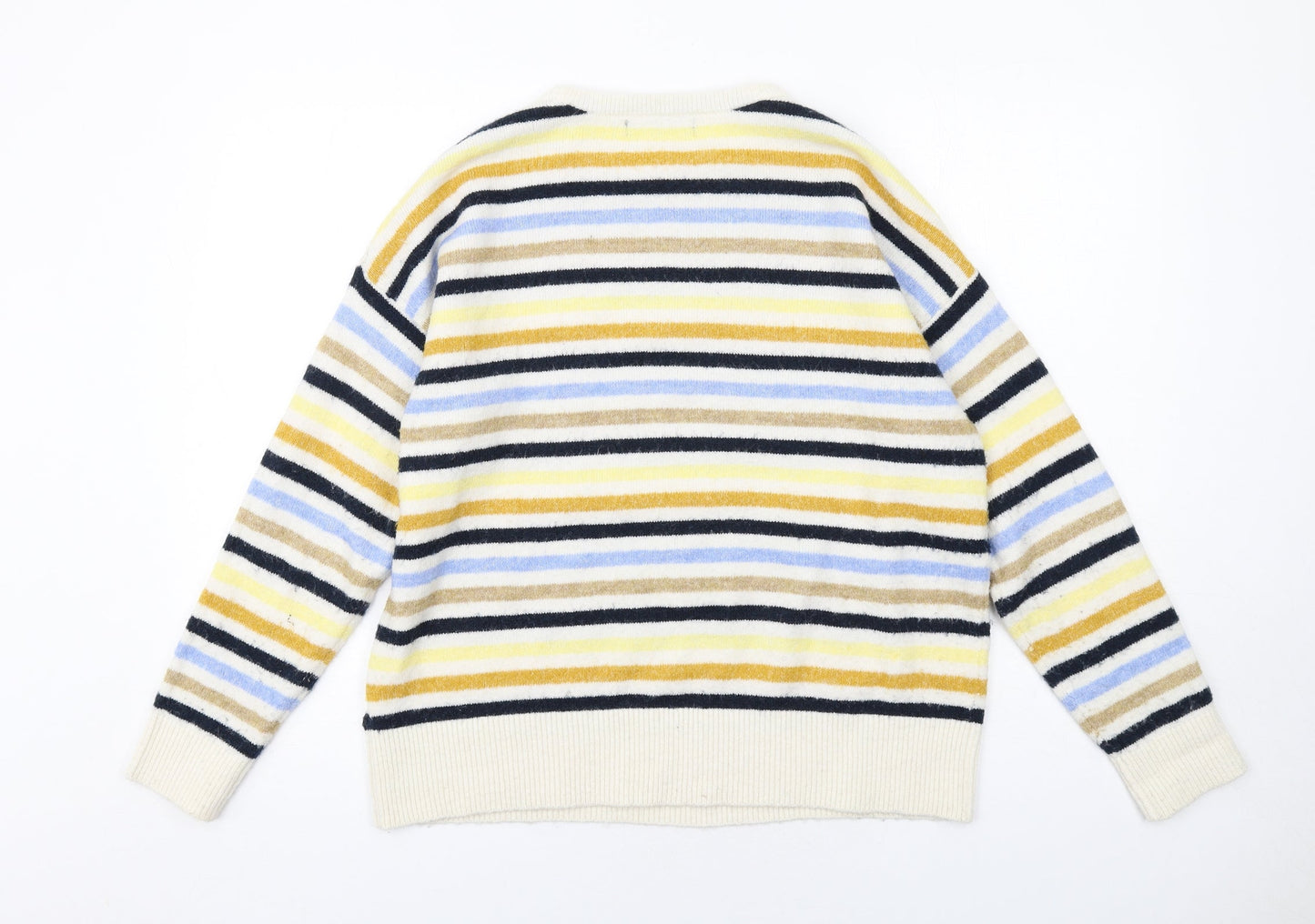 Womens UK Size M Marks and Spencer Multicoloured Pullover Jumper