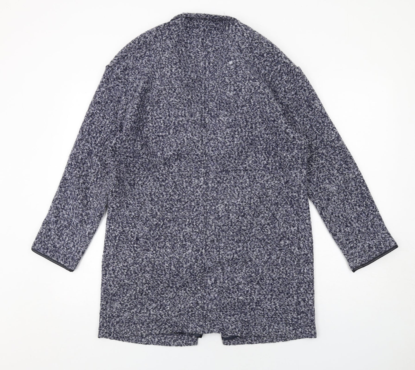Womens UK Size 12 Marks and Spencer Blue Overcoat