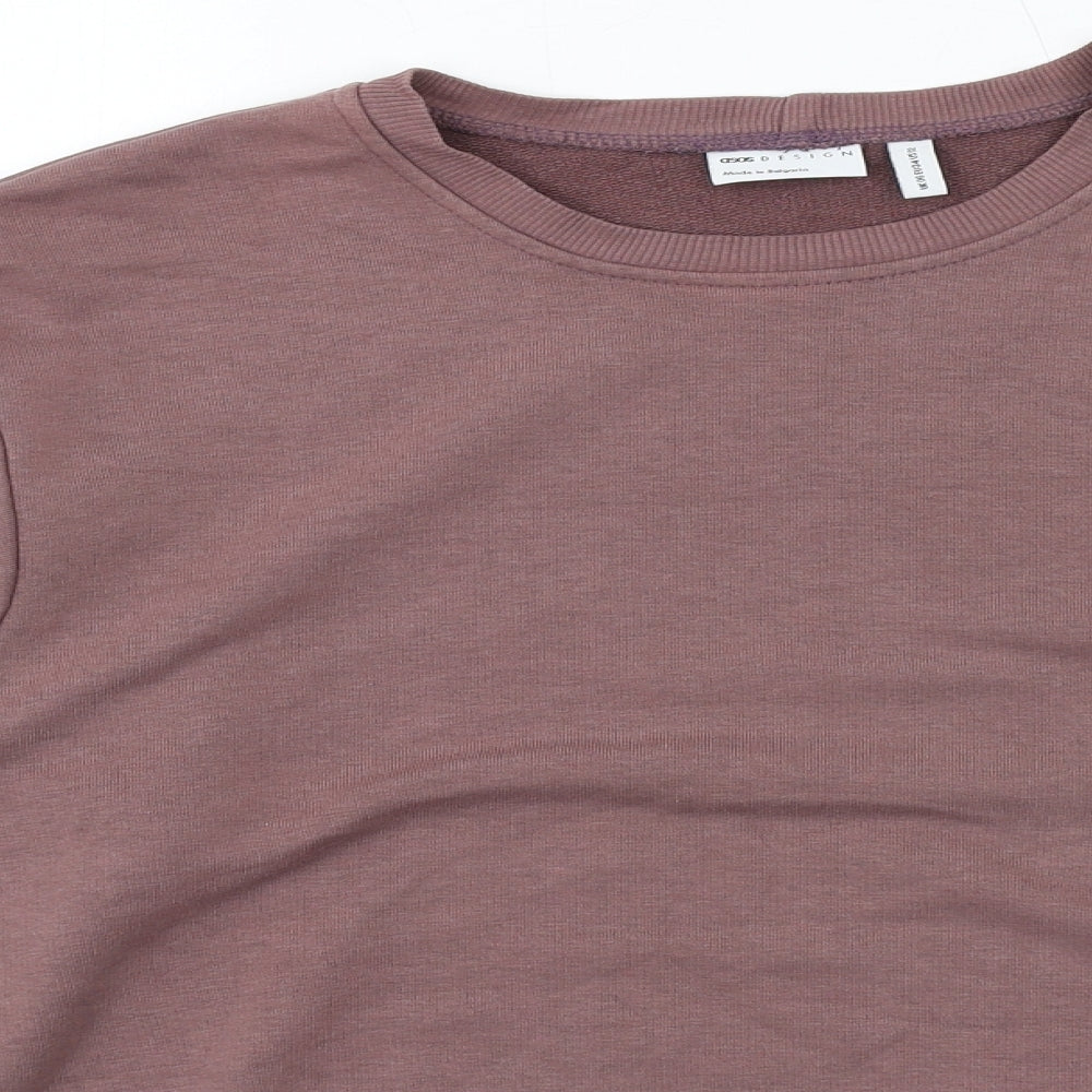 Womens UK Size 6 ASOS Purple Pullover Sweatshirt