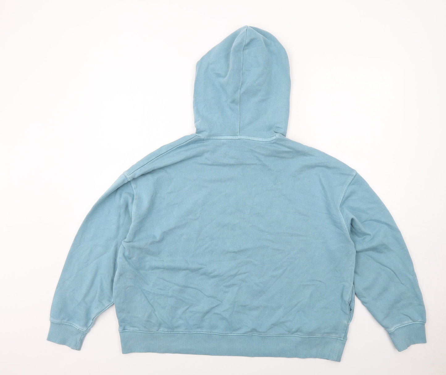 Womens UK Size L Marks and Spencer Blue Pullover Hoodie
