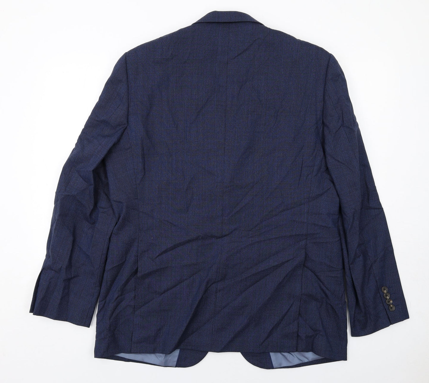Mens UK Size 44 Chester Regular Blue Suit Jacket