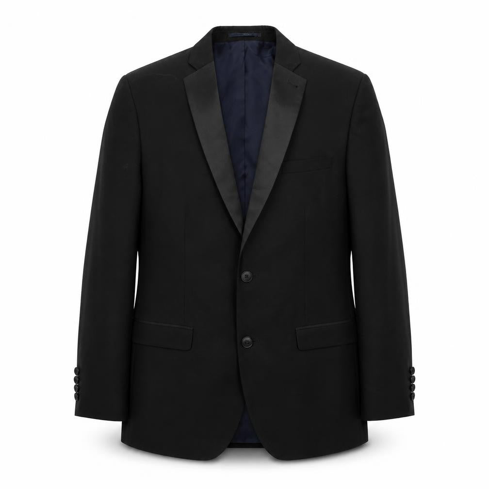 Mens UK Size 40 NEXT Regular Black Suit Tuxedo