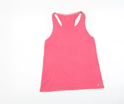 Womens UK Size 10 GOODMOVE Pink Basic Tank