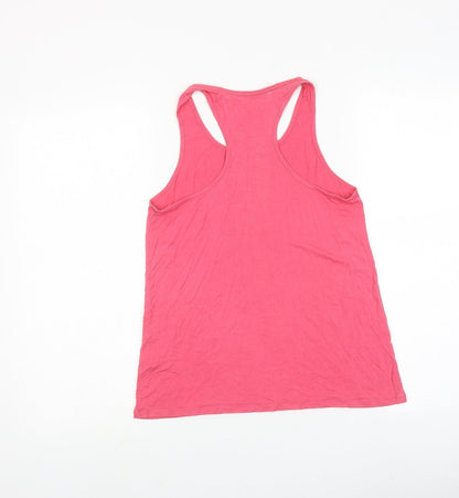 Womens UK Size 10 GOODMOVE Pink Basic Tank