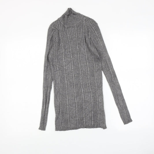 Womens UK Size 12 Marks and Spencer Grey Pullover Jumper