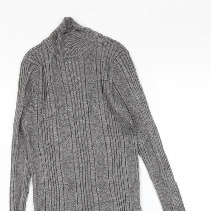 Womens UK Size 12 Marks and Spencer Grey Pullover Jumper
