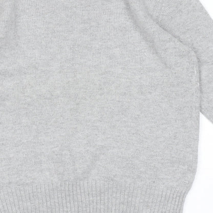 Womens UK Size M Gharani Strok Grey Pullover Jumper
