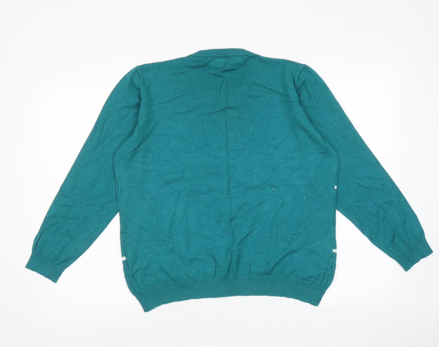 Womens UK Size XL Paramour Green Pullover Jumper