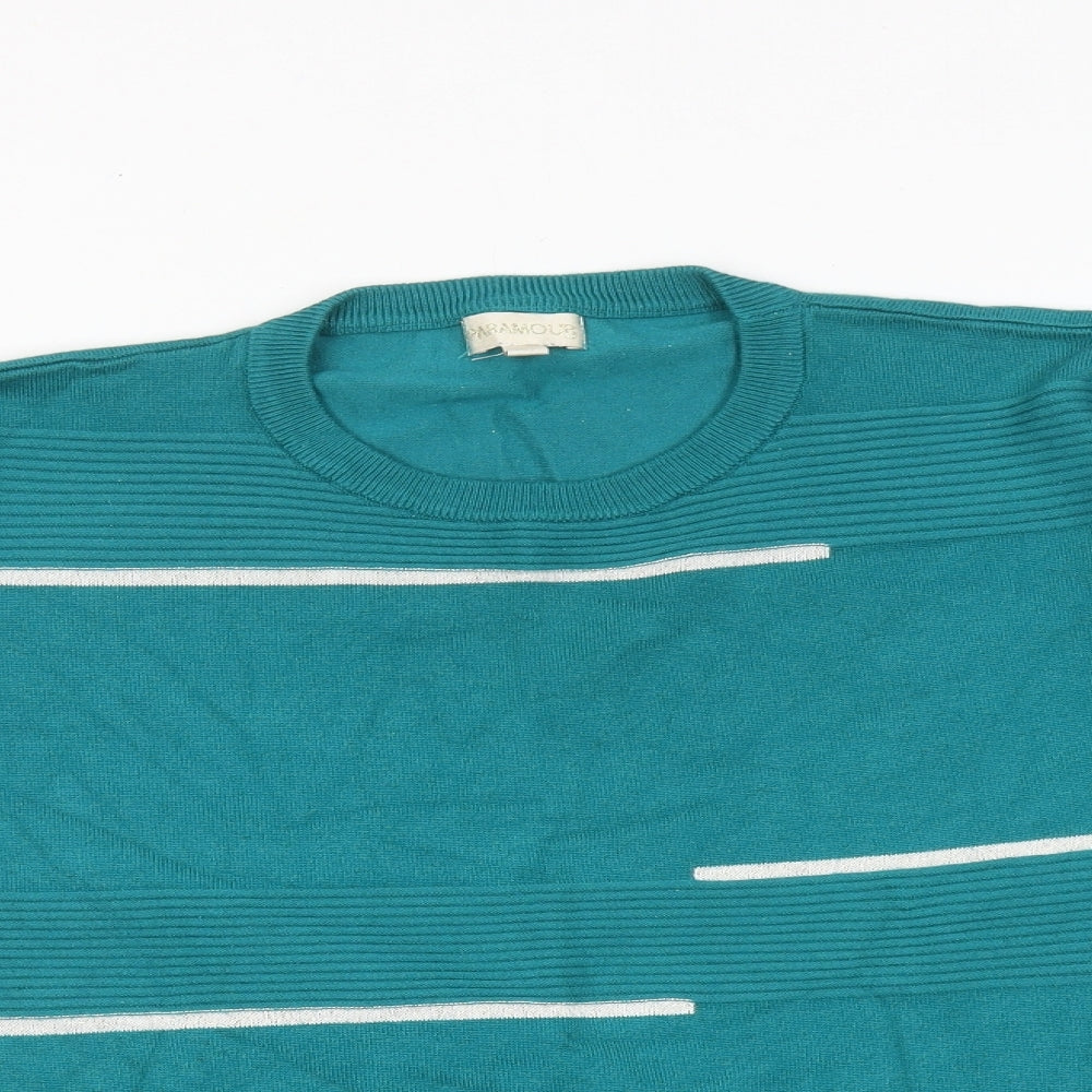 Womens UK Size XL Paramour Green Pullover Jumper