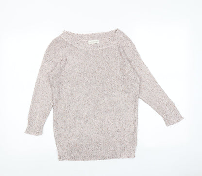 Womens UK Size S Monsoon Pink Pullover Jumper