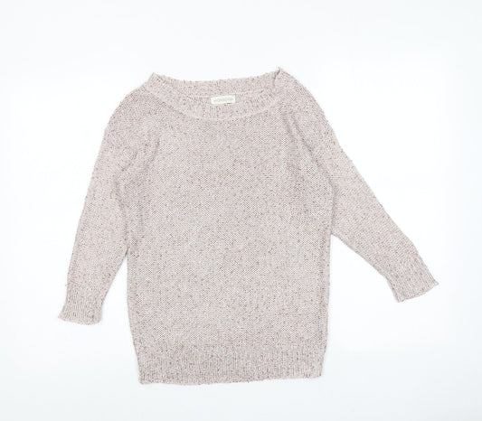 Womens UK Size S Monsoon Pink Pullover Jumper