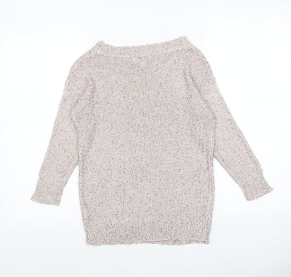 Womens UK Size S Monsoon Pink Pullover Jumper