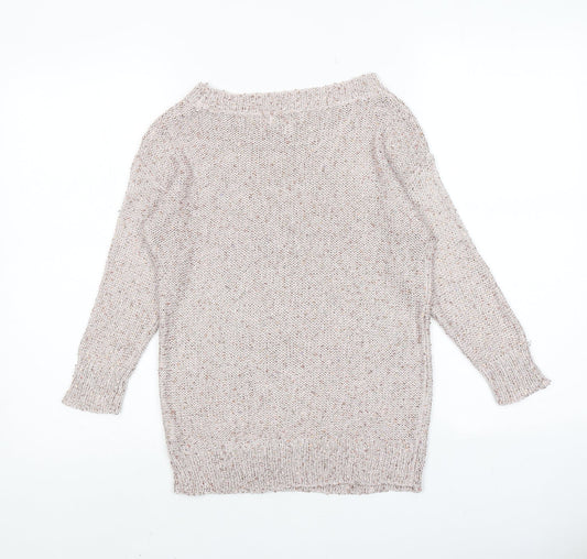 Womens UK Size S Monsoon Pink Pullover Jumper