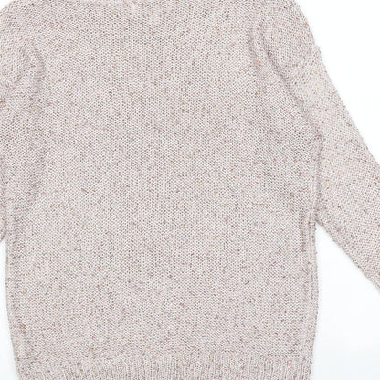 Womens UK Size S Monsoon Pink Pullover Jumper