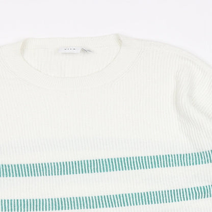 Womens UK Size XL VILA White Pullover Jumper