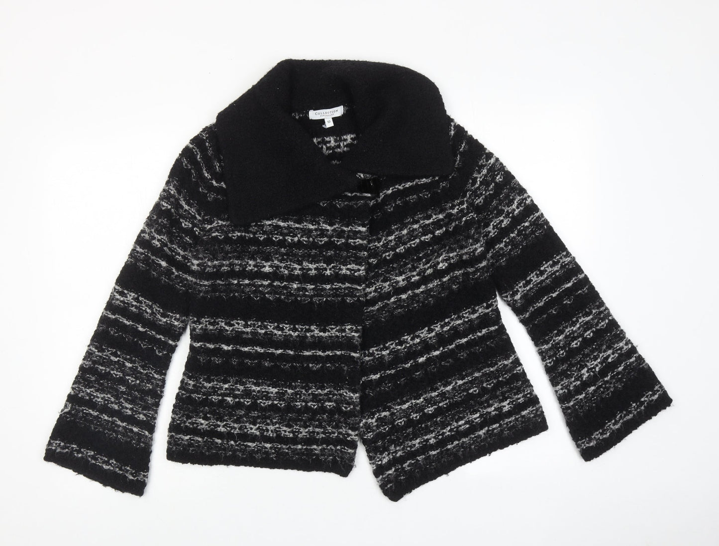 Womens UK Size 10 Debenhams Black Cardigan Jumper