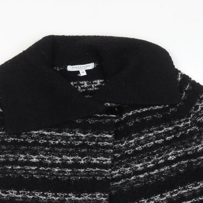 Womens UK Size 10 Debenhams Black Cardigan Jumper