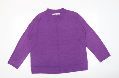 Womens UK Size XL Vida Vi Purple Pullover Jumper