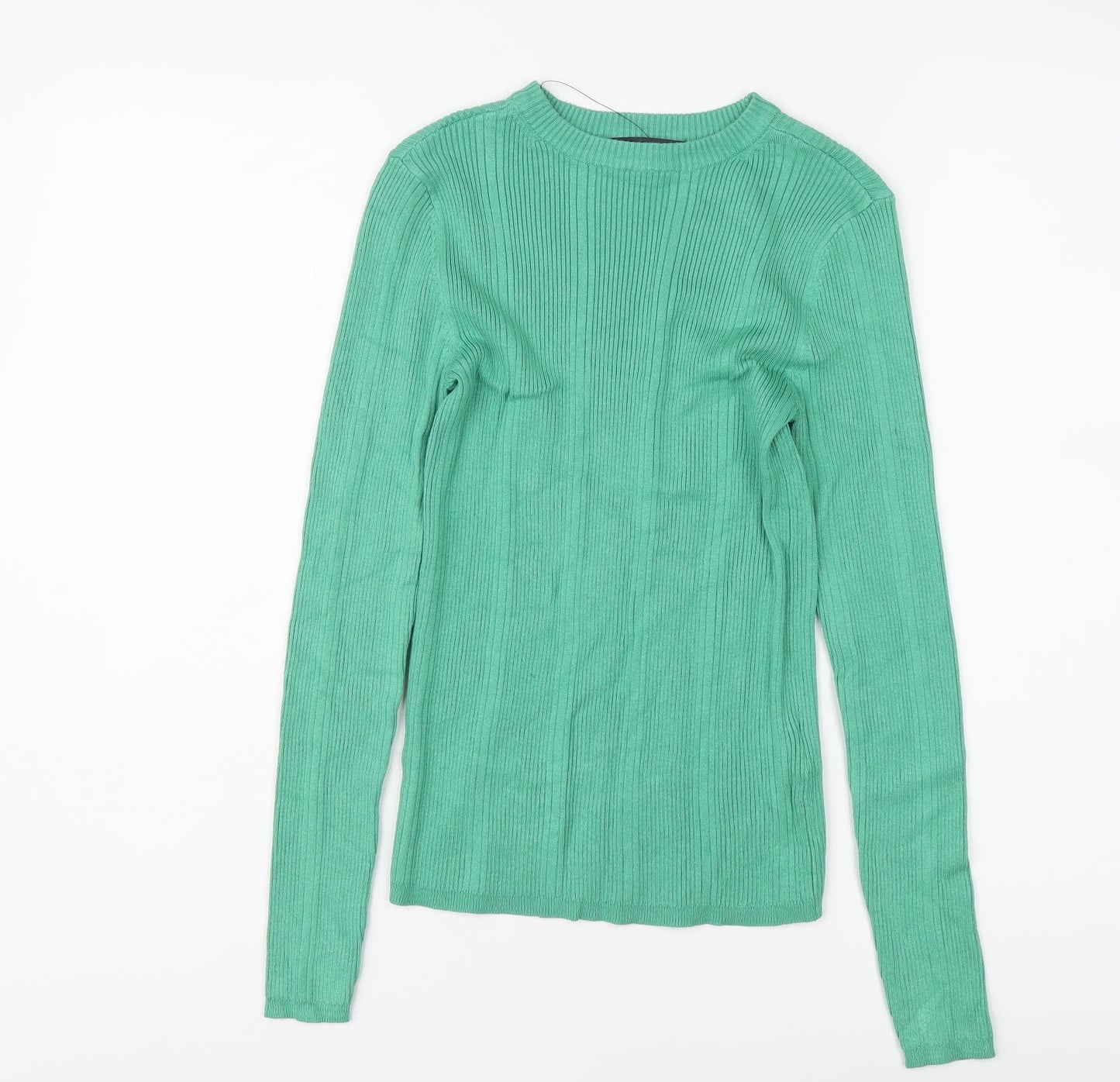 Womens UK Size 8 Marks and Spencer Green Pullover Jumper