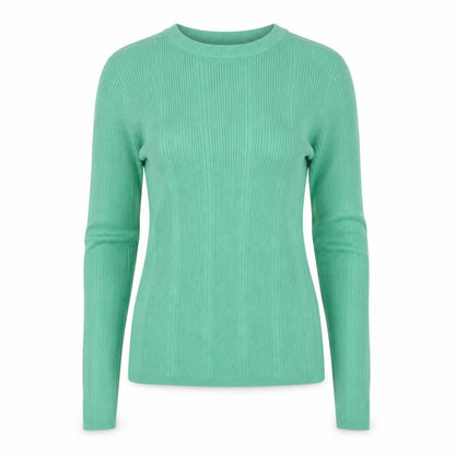 Womens UK Size 8 Marks and Spencer Green Pullover Jumper