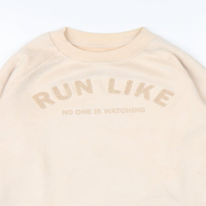 H&M Womens Pink Polyester Pullover Sweatshirt Size S Pullover - Run like no one is watching