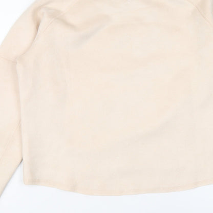 H&M Womens Pink Polyester Pullover Sweatshirt Size S Pullover - Run like no one is watching