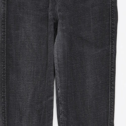 H&M Mens Grey Cotton Skinny Jeans Size 31 in L31 in Slim Button