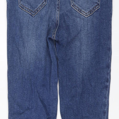 New Look Womens Blue Cotton Skinny Jeans Size 10 L28 in Regular