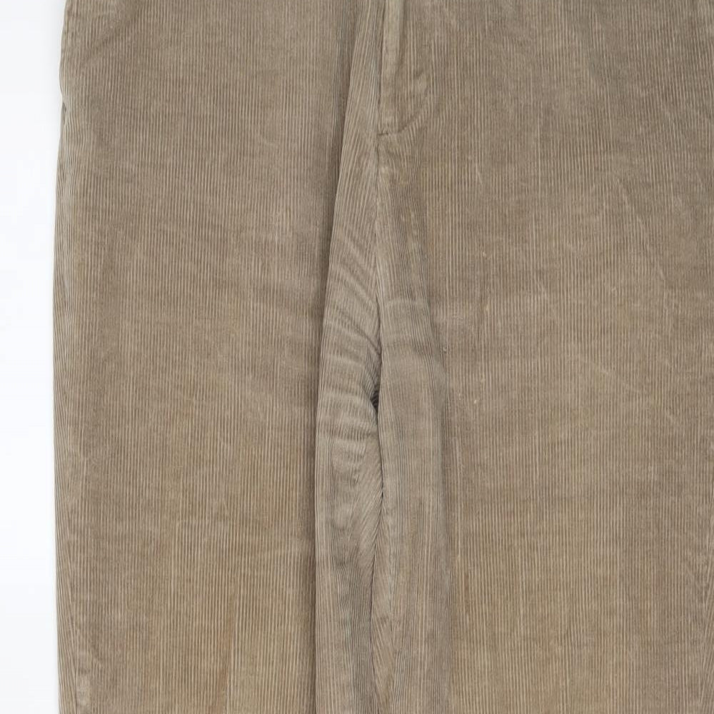 Mens UK Size 38 in Cotton Traders Regular Fit Chino Beige Trousers