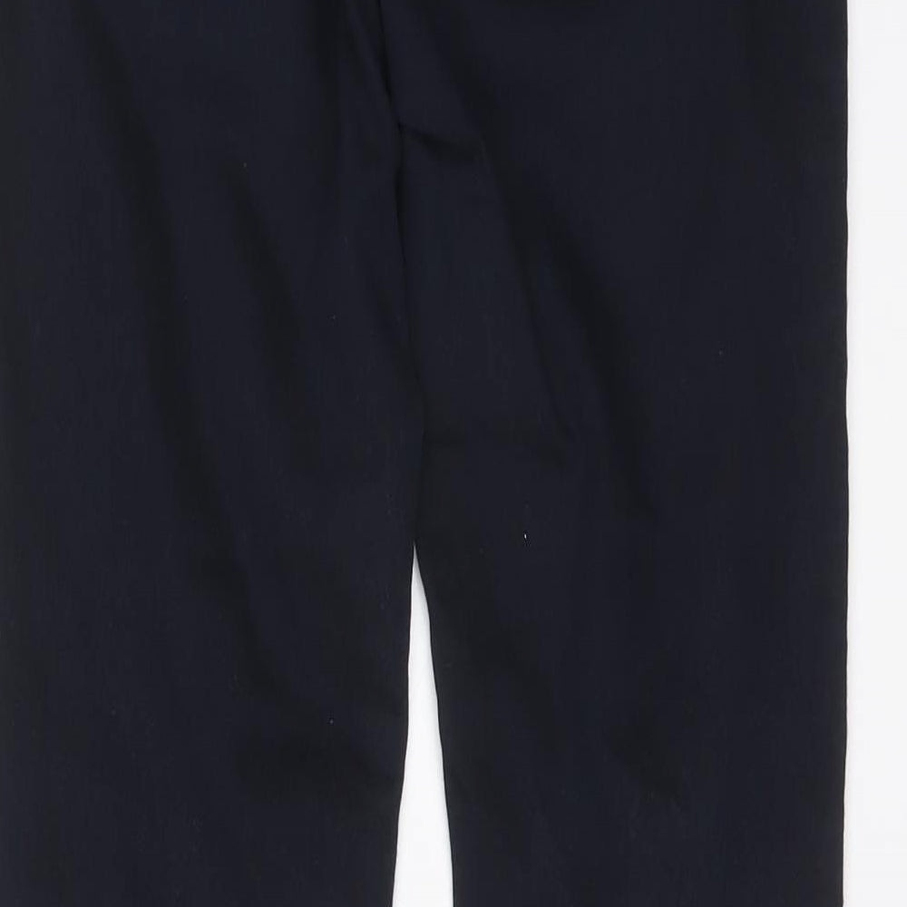 Mango Womens Blue Cotton Skinny Jeans Size 8 L28 in Regular Button