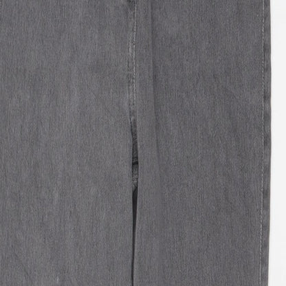 NEXT Womens Grey Cotton Jegging Jeans Size 10 L24 in Regular