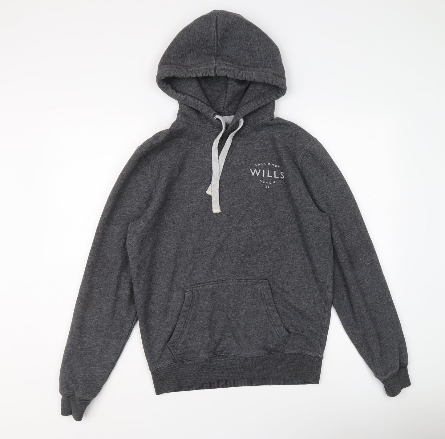 Mens UK Size S Jack Wills Grey Pullover Hoodie