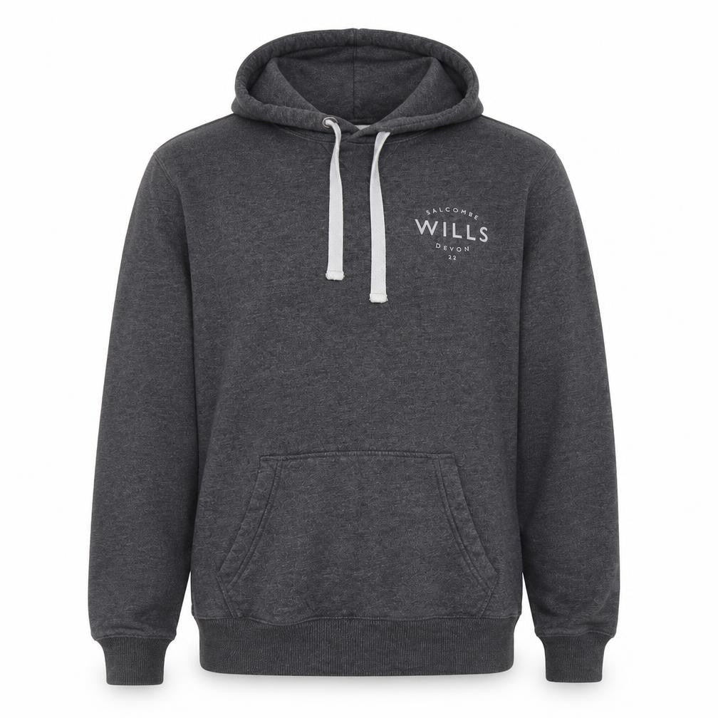 Mens UK Size S Jack Wills Grey Pullover Hoodie