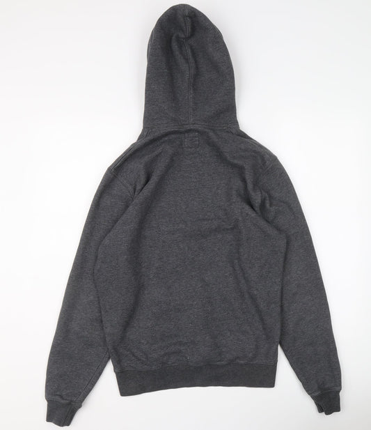 Mens UK Size S Jack Wills Grey Pullover Hoodie