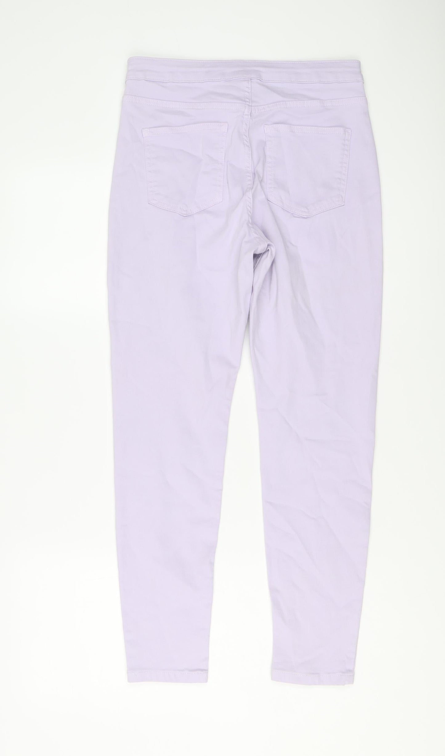 Womens UK Size 12 Marks and Spencer Regular Fit Skinny Purple Jeans