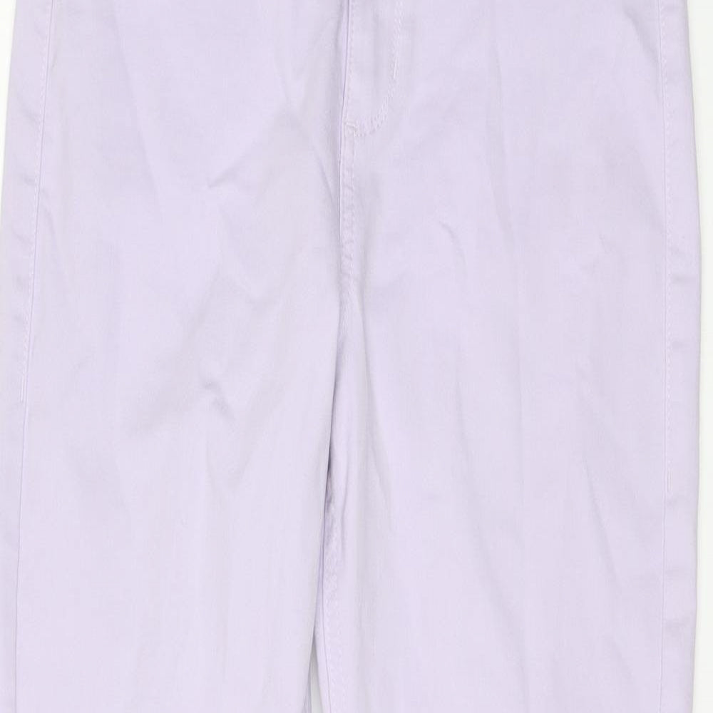 Womens UK Size 12 Marks and Spencer Regular Fit Skinny Purple Jeans